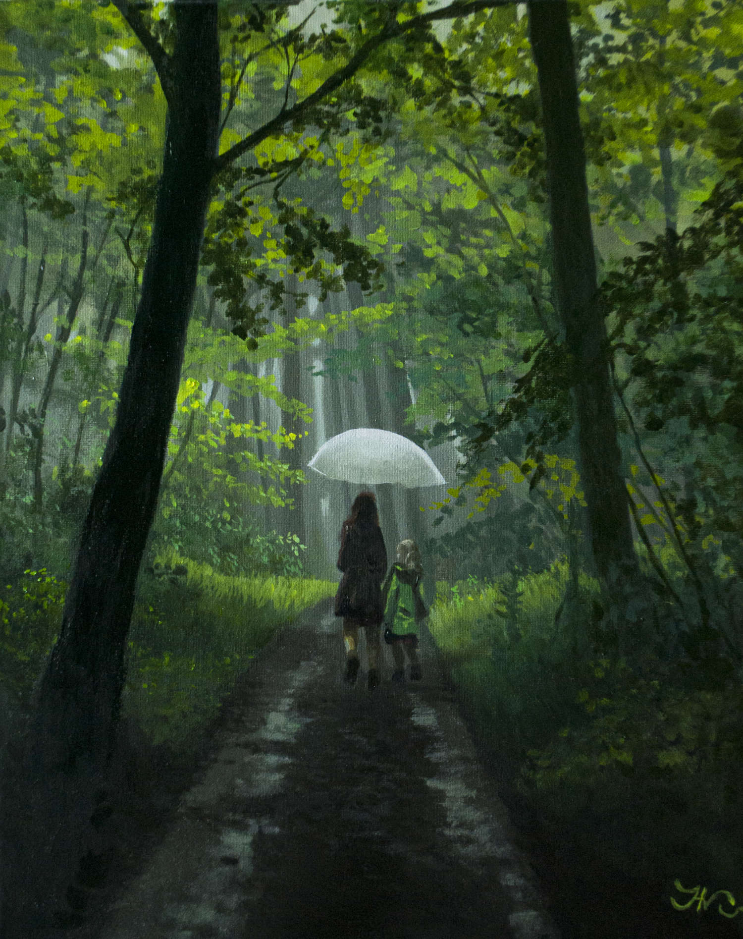 regen in de ardennen